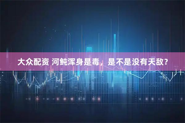 大众配资 河鲀浑身是毒，是不是没有天敌？