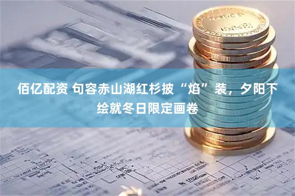 佰亿配资 句容赤山湖红杉披 “焰” 装，夕阳下绘就冬日限定画卷