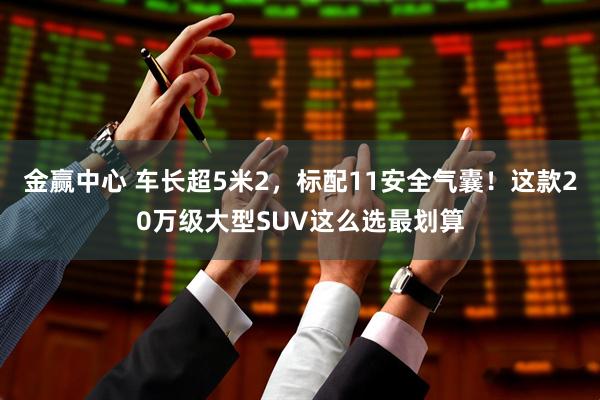 金赢中心 车长超5米2，标配11安全气囊！这款20万级大型SUV这么选最划算